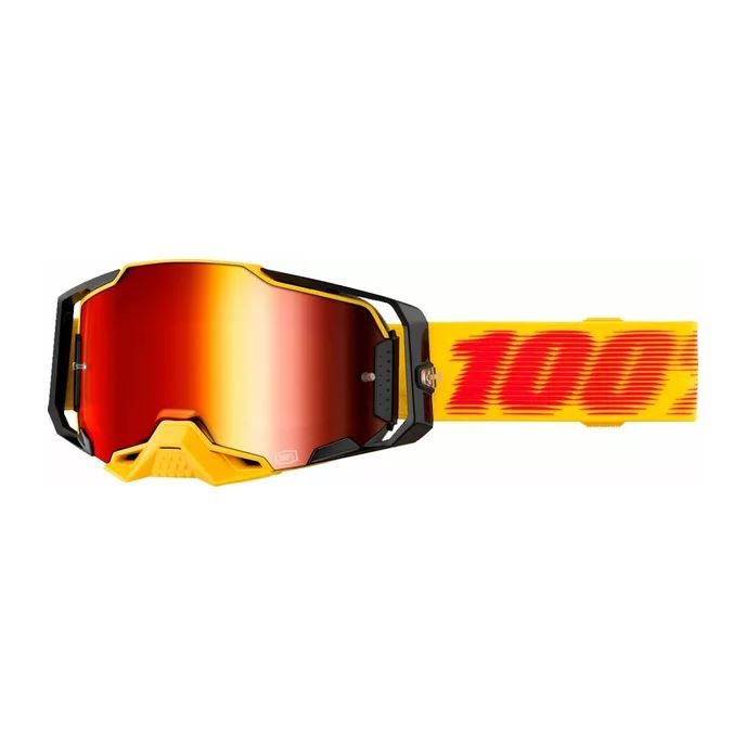 100% MX Goggles Armega Tetsu Red Mirror